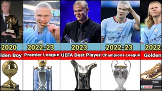 List Of Erling Haaland Career All Trophies & Awards 2023