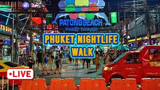 Phuket Nightlife Livestream: Is Bangla Road Patong better than Pattaya Soi 6?🇹🇭 25.12.2024