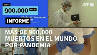 Más de 900.000 muertos en el mundo por coronavirus | AFP