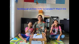 Garudavega Parcel | India to Canada | Tamil