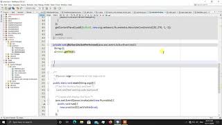 setText() in java Netbeans || TCS