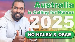 GREAT OPPORTUNITY FOR NURSES | Australia Nursing Registration New Updates| No NCLEX \u0026 OSCE |SL TO UK