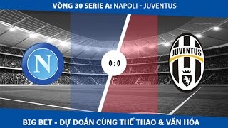 Big Bet - Dự đoán tỉ lệ trận đấu Napoli - Juventus (Vòng 30 Serie A)