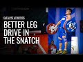 Better Leg Drive in the Snatch | Snatch with No Jump/Feet