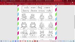 อธิบายการทำใบงาน ภาษาไทย บทที่ 4 ป.2