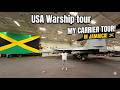 My Rare Tour of the USS Nimitz Aircraft Carrier in Kingston Harbour! | Vlog Full Walk Through