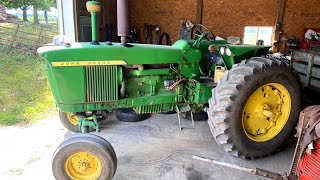 All of my Grandpas Fancy New Tractors