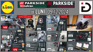 LIDL de LUNI 09.12.2024 / PARKSIDE® PERFORMANCE 20V