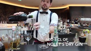 Nolet's Silver Dry Gin \u0026 Fever-Tree Elderflower Tonic Cocktail at Axis Lobby \u0026 Cocktails Bar