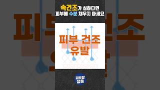 피부에 수분 넣는 것보다 더 중요한 이것 #속건조 #보습 #보습제