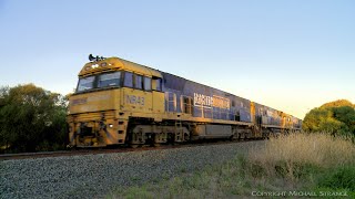 2MA5 Pacific National Intermodal Container Train  (7/2/2022) - PoathTV Australian Railways