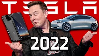 Tesla's Plans For 2022 - Smartphone, Restaurant, Gigafactories, Vehicles