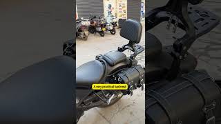 Have you ever seen the foldable backrest sissy bar? Suitable for Honda Rebel CMX 300/500  #cmx500