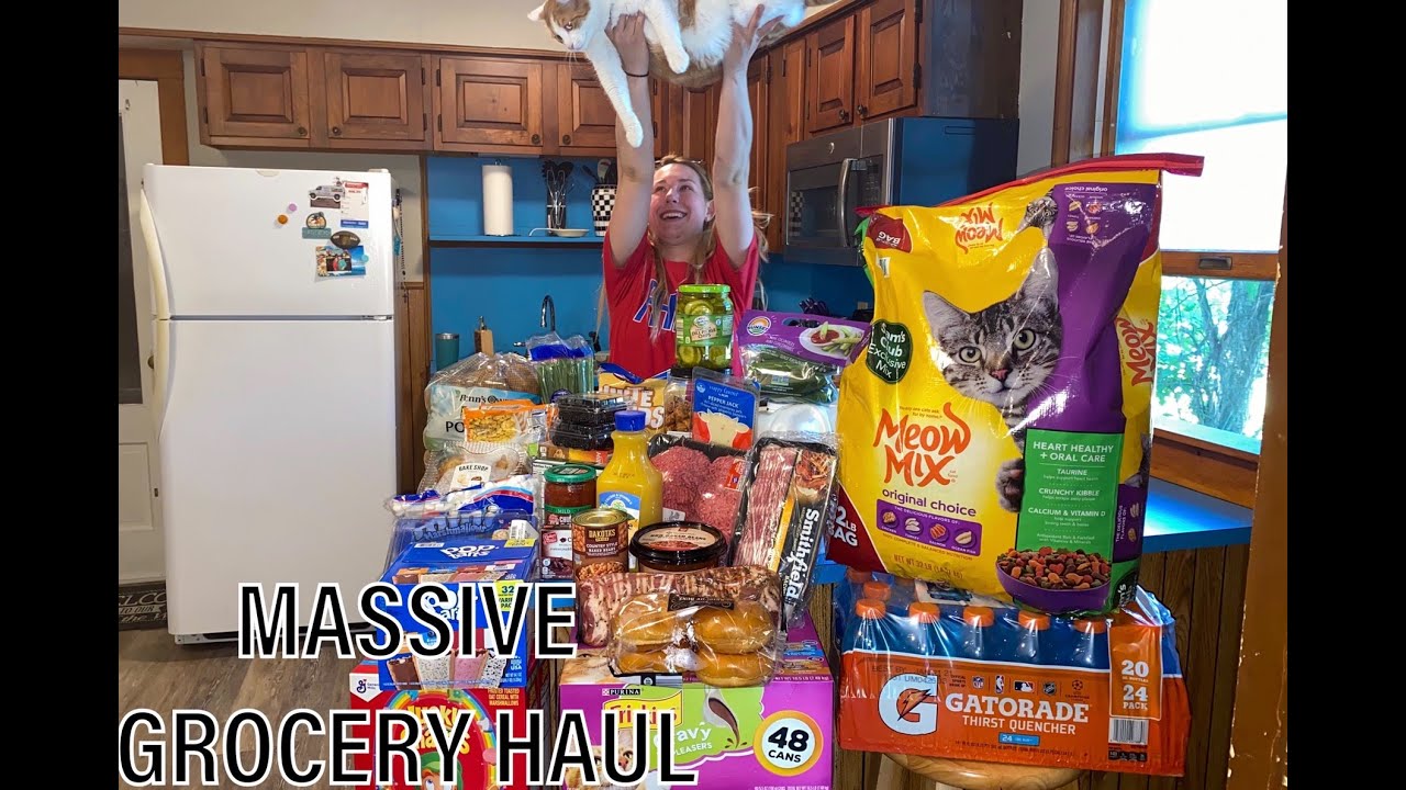 Massive Grocery Haul Youtube