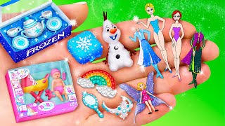 11 Miniature Frozen Style Dolls for LOL and Barbie