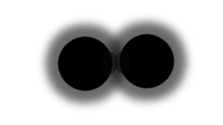 Why two shadows bend when close together