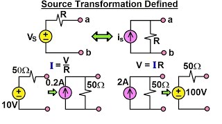Electrical Engineering: Ch 4: Circuit Theorems (10 of 35) Source Transformation Defined