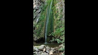 ALCUNE IMMAGINI DELLA CASCATA DELLE CASTAGNE A SEPINO E LA PRESENTAZIONE DEL SUO DOCUMENTARIO