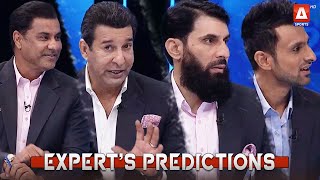 The pavilion panel of cricket experts predict winner of today's matches #ASports