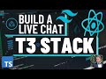 Build a Live Chat Application with the T3 Stack - TypeScript, Tailwind, tRPC