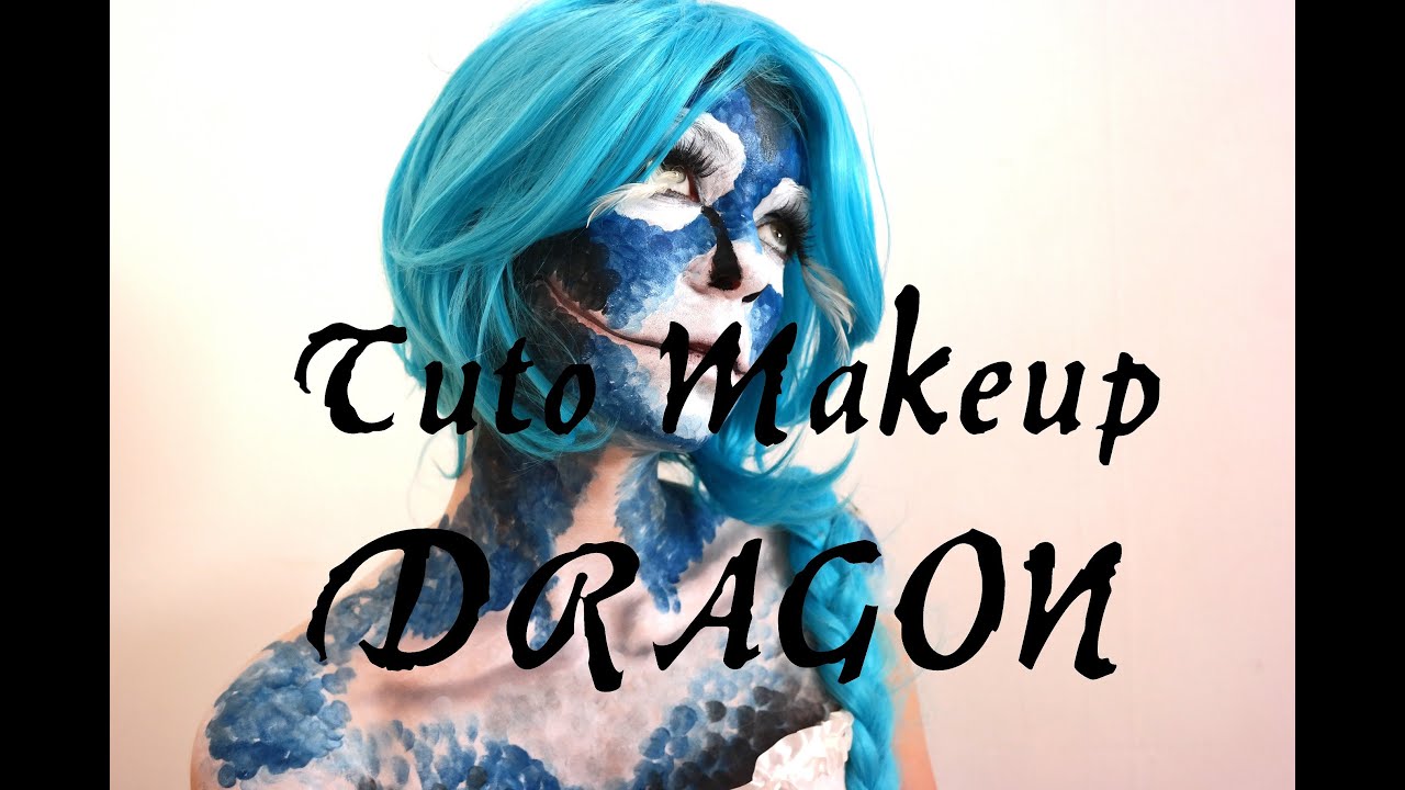 Dragon Scales Makeup Tuto Youtube