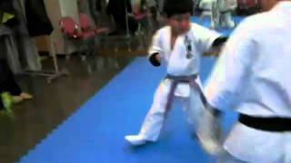 2012年2月4日（土）尼崎市武庫之荘 小学生空手 組手４