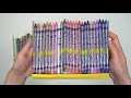 crayola twistables colored pencil set unboxing