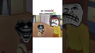 Ai-chan❌ millionaire ✅#anime #anime #shinchan #shinchanhindi