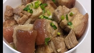 啤酒炆豬腩肉 Braised pork belly with beer