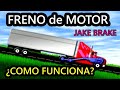 ¿sabes como funciona el freno de motor? asi es como funciona el freno de motor o jake brake