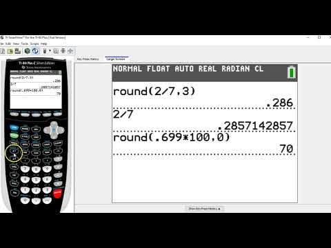 Fractions, Decimals, And Percentages On The TI 84 - YouTube