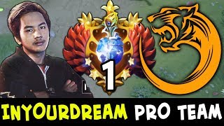 InYourDream new PRO TEAM — FIRST match in TNC Tiger