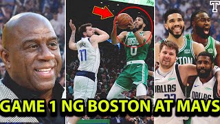 Siguradong matindi ang laban ng Dallas Mavericks kontra Boston Celtics sa Game 1 ng NBA Finals!