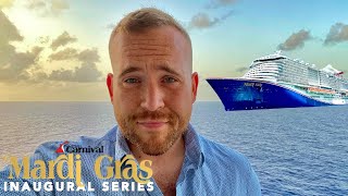 Carnival Mardi Gras: Sea Day, Rudi's Seagrill Review, Ship Walkthrough | Solo Cruise