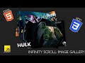 ♾️Infinity Scroll Animated 🌌Image Gallery With 💥 Free Source Code 🔗Link in Description 👇👇
