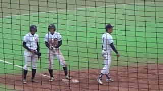 2017/10/28　大阪市大vs天理大　７回表　大阪市大(４－９)