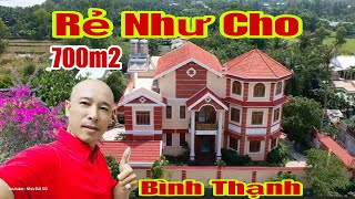 🛑RẺ GIẬT MÌNH SIÊU PHẨM BIỆT THỰ THANH ĐA 700m2 NGAY KHU DU LỊCH SINH THÁI BÌNH QUỚI #bietthusaigon