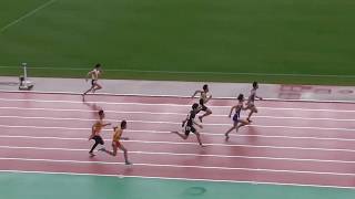 2018年度名古屋地区プレシーズンゲーム　男子60ｍ　予選第27組　2019/03/21