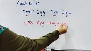 Pemfaktoran Kaedah Faktor Sepunya Dalam 4 Sebutan Algebra