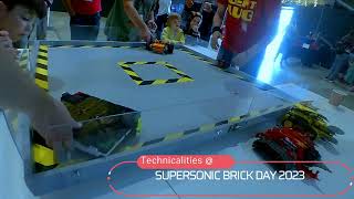 LEGO ROBOT COMBAT : WhiteStripe v BrickSeparator - SUPERSONIC BRICK DAY 15.7.2023