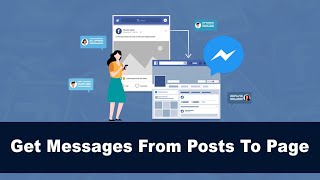 How to get messages from posts on Facebook pages