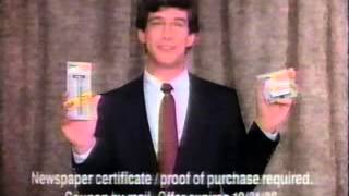 Gillette Atra Plus Razor Ad From 1986
