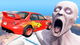 Insane Vehicle Jumps And Crashes With SCP-096 #112 – BeamNGDrive Satisfying Cars Crashes Compilation