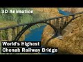 The Chenab Railway Bridge: A Marvel of Engineering | 3D Abunation