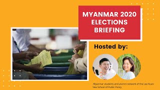 An Introduction to Myanmar's General Elections 2020