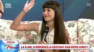 Raisandra - Dinu Ariana Raisa Andra ( 9 ani ) - Lansarea piesei  Dove vano i sogni al mattino