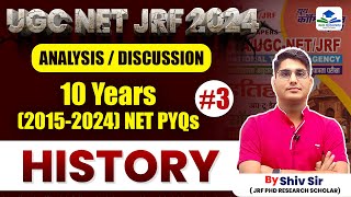 10 Years (2015-2024) NET PYQs | Analysis & Discussion | History | Apni University | By Shiv Sir