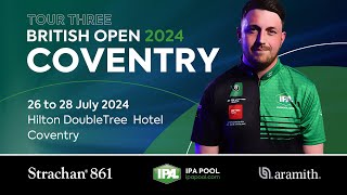 IPA Pool Tour 3 UK Open 2024 - Coventry -  Main Table - DAY 3