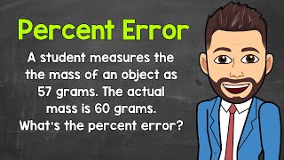 Calculating Percent Error | Example 1 | Math with Mr. J