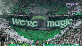 Celtic fans sing spine-tingling YNWA